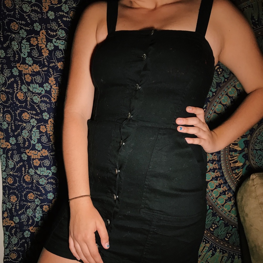 button up dress